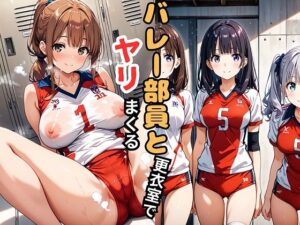 バレー部員と更衣室でヤリまくる(エロキチ) [d_508035]