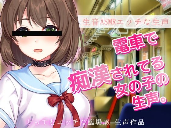 生音ASMR〜電車で痴●されてる女の子〜とってもエッチな臨場感の生声作品(Hentai Girls) [d_508049]