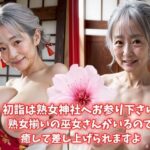 初詣は熟女神社へお参り下さい 熟女揃いの巫女さんがいるので癒して差し上げられますよ 巨乳熟女は今日も可愛い(エメラルド猫企画) [d_508063]