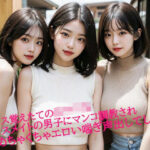 セックス覚えたての女子〇生 クラスメイトの男子にマンコ調教されめちゃくちゃエロい喘ぎ声出してしまう(娘娘飯店) [d_512783]