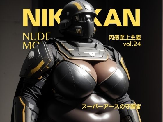 NIKUKAN NUDE MODEL_vol.24_ガチムチ体型_スーパーアースの守護者(肉感至上主義) [d_514012]