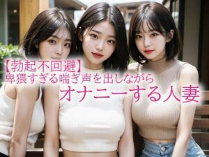 【勃起不回避】卑猥すぎる喘ぎ声を出しながらオナニーする人妻(娘娘飯店) [d_515167]