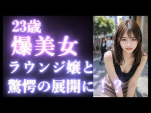【実録】23歳 ラウンジ嬢をお持ち帰り｜彼氏いるのに平気で浮気してしまう【ストリートナンパ】(高橋和己pua) [d_518109]