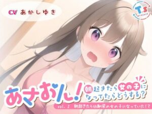 あさおん！〜朝起きたら女の子になってたらどうする？〜 vol. 2 朝起きたら幼馴染の女の子になっていた！？(T.s project) [d_518544]