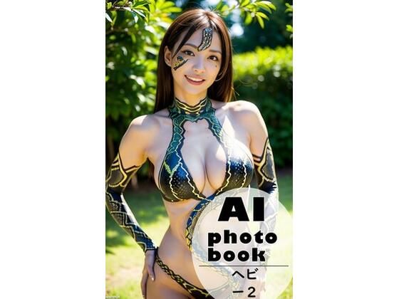 AI photobook ヘビ2(AI_GravureArt) [d_328437]