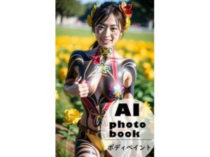 AI photobook ボディペイント(AI_GravureArt) [d_328445]