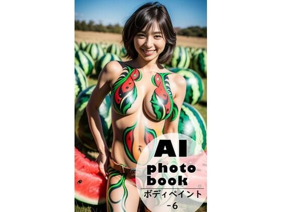 AI photobook ボディペイント6(AI_GravureArt) [d_328462]