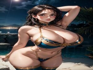 爆乳AI爆しこりランジェリー1(AI出版) [d_343069]