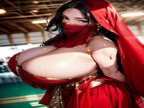 爆乳AIレッドダンサー1(AI出版) [d_346216]