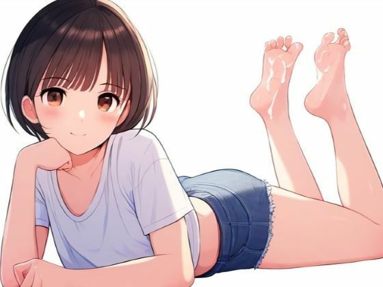 女の子の臭い足の匂いでイク！〜気持ちいいぶっかけの時間だよ〜(晴耕雨読) [d_451282]