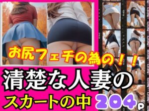 お尻フェチの為の！清楚な人妻のスカートの中！マンすじ際どい(takottoAI) [d_478989]