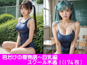 君だけの夏物語〜スクール水着1（巨乳編）(ぱてぃすりーず) [d_493196]