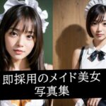 即採用のメイド美女写真集(えしゃえしゃ) [d_493204]