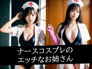 ナースコスプレのエッチなお姉さん(あげせん) [d_494454]