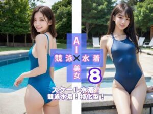 AI×美女×競泳×水着8(さいれんとはうんど) [d_505364]