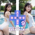 AI×美女×競泳×水着9(さいれんとはうんど) [d_505384]