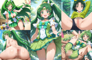 スマプリイラストエロ画像_キュア○ーチ（緑川○お）ちゃんのエロい画像集！(エロココ！) [d_506212]