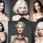 200枚170人おもに白人の巨乳の金髪の美魔女やAV女優や売春婦や主婦や人妻や熟女の色々詰め合わせポルノ洋物ヌードのエロ本アダルト写真集 Vol.03(クリムト画廊) [d_508385]