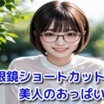 眼鏡ショートカット美人のおっぱい(いぬねこ) [d_508658]