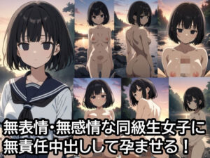 無表情・無感情な同級生女子に無責任中出しして孕ませる！(ハラメウメ) [d_509316]