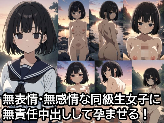 無表情・無感情な同級生女子に無責任中出しして孕ませる！(ハラメウメ) [d_509316]