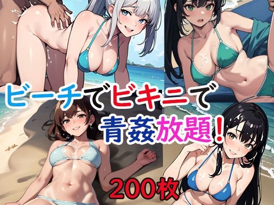 ビーチでビキニで青姦放題！(あぶ能丸) [d_510221]