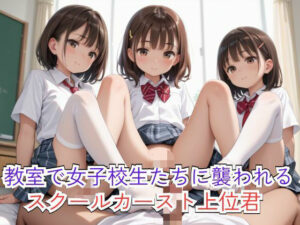 教室で女子校生に襲われるスクールカースト上位君(しろいか) [d_510492]