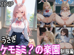 ケモミミ？の楽園 うさぎ 制服編(ツースリーステーション) [d_512174]