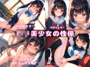 性係の貧乳美少女と楽しいエッチの時間(アニメ好きもぐもぐ) [d_513060]