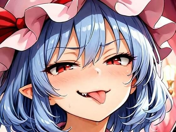 レミリアお嬢様に遊ばれる(霧塚怜司のAIイラスト屋) [d_514100]