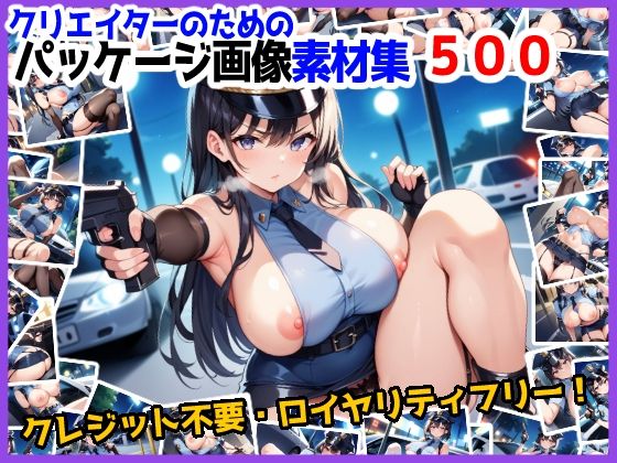 【訳あり】ロイヤリティフリー・パッケージ画像素材集:いけないポリスちゃん【通常編】(のー☆ぶらんど) [d_515795]