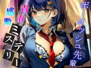 夜の校舎で出会ったボーイッシュでミステリアスな先輩との卒業間近ハメ外し濃厚ドスケベライフ〜二人っきりの世界で、イケない事しようか〜(くーるぼーいっす) [d_516139]