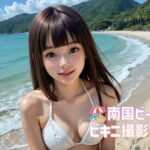 南国ビーチでビキニ撮影会(FCLUB) [d_516167]