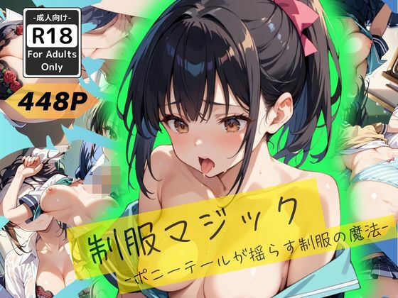 制服マジック -ポニーテールが揺らす制服の魔法-(甘艶工房) [d_516756]