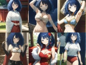 「負けヒロインが多すぎる！」八奈見杏菜コスプレ写真集2（全500枚）(人の海) [d_516974]