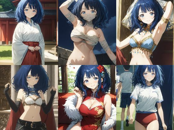 「負けヒロインが多すぎる！」八奈見杏菜コスプレ写真集2（全500枚）(人の海) [d_516974]