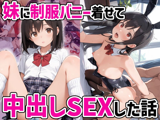 妹に制服バニー着せて中出しセックスした話(あかりんご) [d_517613]