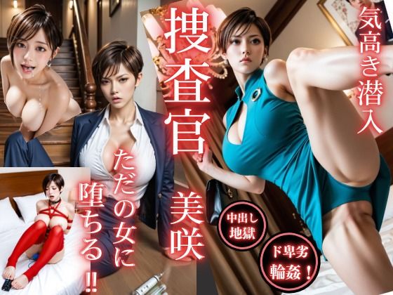 捜査官 美咲(シロウトAI美女AMU) [d_517821]