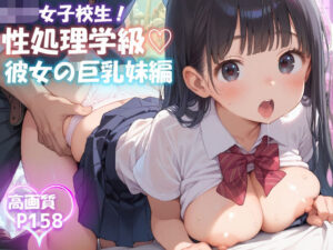 性処理学級 彼女の巨乳妹編【ロリ女子校生！ 158枚】(ピチッとアワビ) [d_518527]