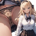 金髪お嬢様のえちえちおパンツ盗撮アングル Vol.1＋Vol.2(おパンツ専門店) [d_519310]