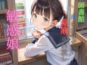 図書館で声を出せずに愛液垂れ流し娘05(ぷにあな) [d_519402]