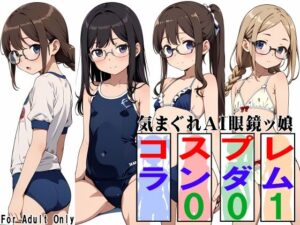 気まぐれAI眼鏡ッ娘コスプレランダム001(牡丹桜) [d_519545]