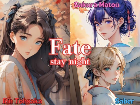 『●ate/●tay night』三人娘の着物姿イラスト集(mirAI工房) [d_520221]