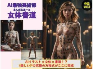 AI最強美術部vol.3「女体書道」(ノーティラス) [d_520553]