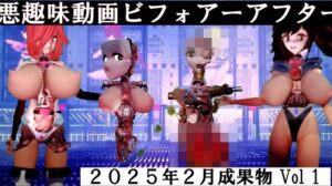 悪趣味動画ビフォアーアフター 2025年2月成果物Vol1(太平洋) [d_524144]