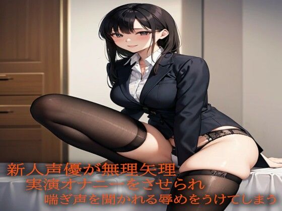 新人声優が無理矢理実演オナニーをさせられ喘ぎ声を聞かれる辱めをうけてしまう(とろけるオナサポサークル) [d_525274]