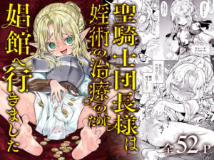 聖騎士団長様は婬術の治療のために娼館へ行きました(蟹村飯店) [d_530878]