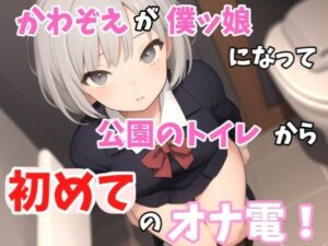 【実録オナニー】「僕とオナ電したいって？しょうがないからオナ電してあげるよぉ」かわぞえが公園のトイレから僕ッ娘プレイで初めてのオナ電！(Image Play) [d_532689]