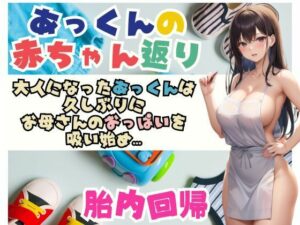 あっくんの赤ちゃん返り大人になったあっくんは 久しぶりに お母さんのおっぱいを 吸い始め…(あん) [d_534562]