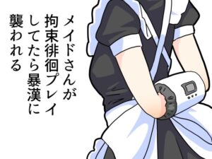 メイドさんが拘束プレイしてたら暴漢に襲われる(満たし屋さん) [d_535149]